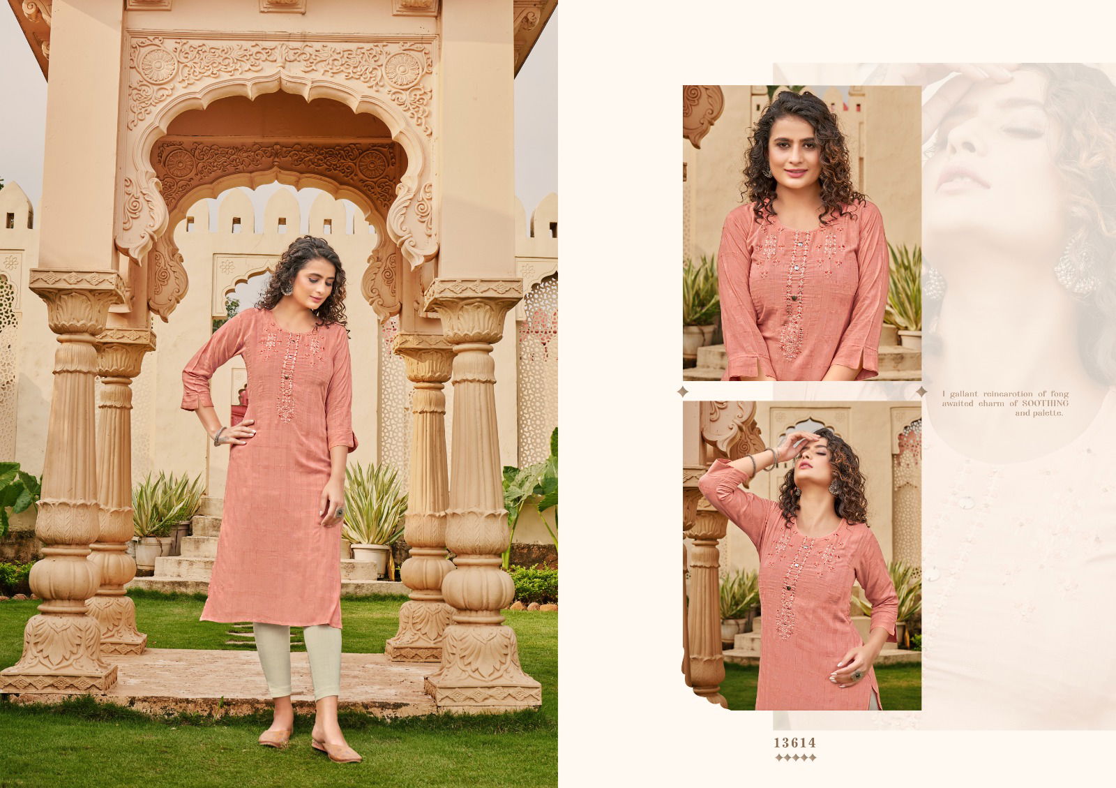 Gravity By kajree Embroidery Designer Kurtis Catalog